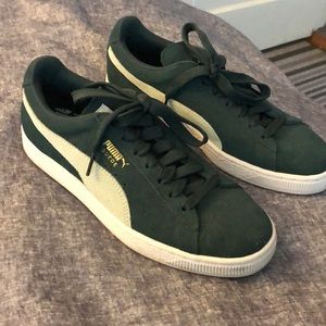 Puma suede sneakers
